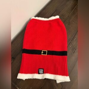 Red Santa Dog Sweater
